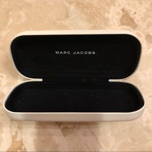 Marc Jacobs Sunglasses Case White/Black Interior
